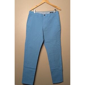 Bonobos Chinos Mens 33x32 Blue Slim Taper Stretch Cotton Casual Pants BPT10629V